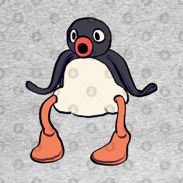 surprised pingu noot penguin meme by mudwizard